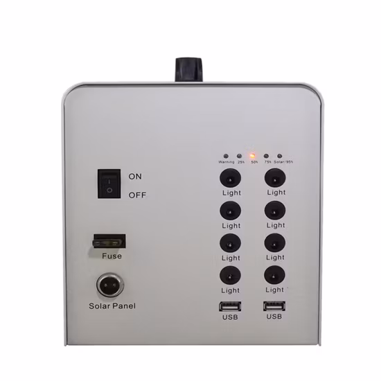 Солнечные панели для домашней системы Power DC Солнечная домашняя система