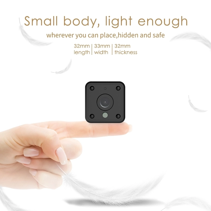 2MP Mini WiFi IP Home Security Wireless Miniature Cube Stocks Video Surveillance Camera